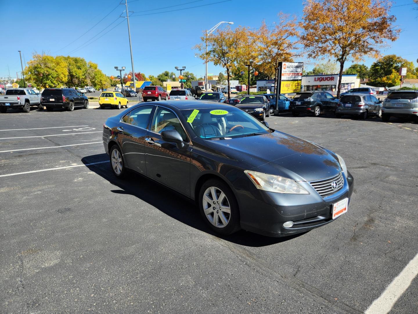 2007 LEXUS ES 350 SEDAN (JTHBJ46G972) with an 3.5L V6 DOHC 24V engine, located at 8595 Washington St., Thornton, CO, 80229, (303) 287-5511, 39.852348, -104.978447 - Photo#3